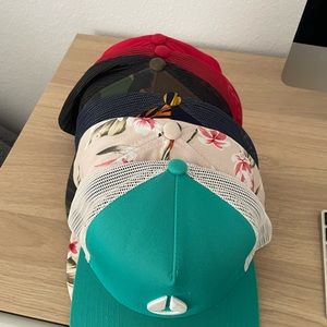Nixon bundle SnapBack hats skateboarding